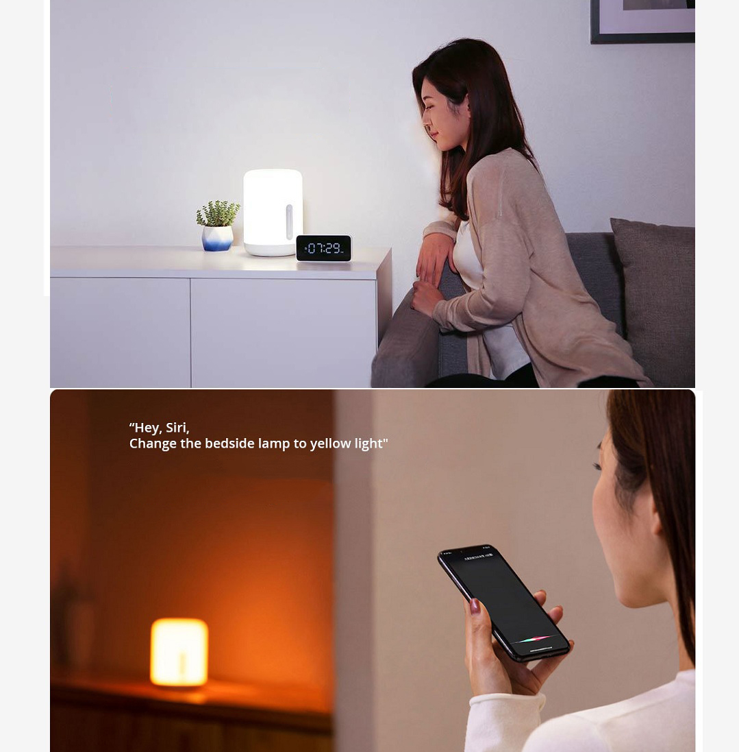 прикроватная лампа xiaomi mijia bedroom lamp with wifi control 2