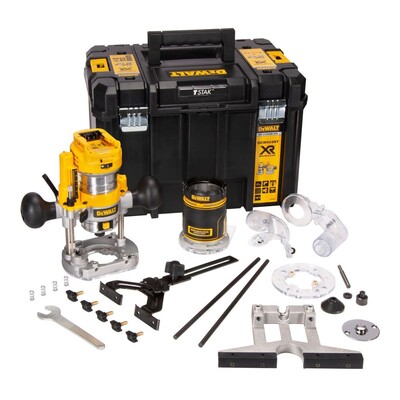 Аккумуляторный вертикальный фрезер DeWalt DCW604NT без аккумулятора