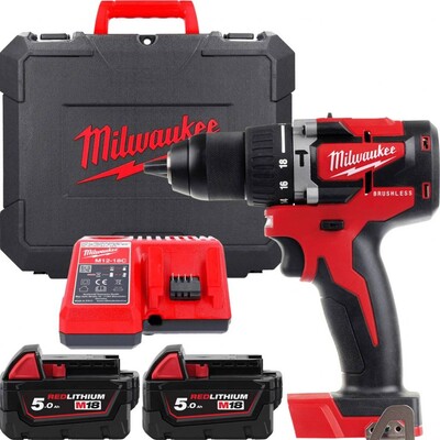 Аккумуляторный шуруповерт Milwaukee M18 cblpd-502C 4933464558