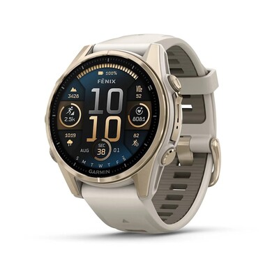 Часы Garmin Fenix 8 43mm Amoled Sapphire Soft Gold 010-02903-11