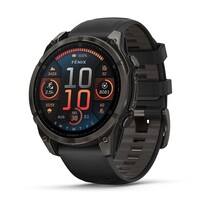 Часы Garmin Fenix 8 47mm Amoled Sapphire Titanium Carbon Gray 010-02904-21