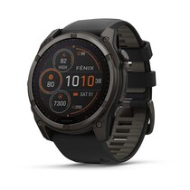 Часы Garmin Fenix 8 51mm Solar Sapphire Titanium Carbon Gray 010-02907-11