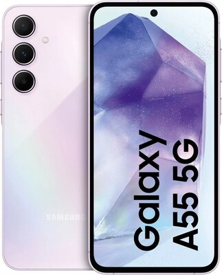 Смартфон Samsung Galaxy A55 5G 12/256Gb Фиолетовый Purple - купить в интернет-магазине Electrogor.ru. Цены, характеристики и доставка в Москве