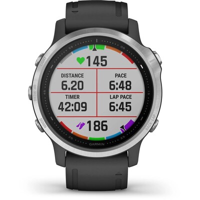 Часы Garmin Fenix 6S Silver Black 010-02159-01 фото 8