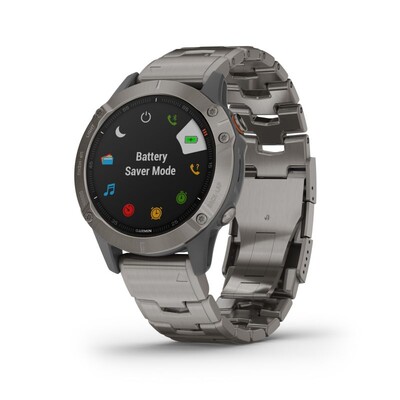 Часы Garmin Fenix 6 Pro Sapphire Titanium Grey 010-02158-23 фото 5