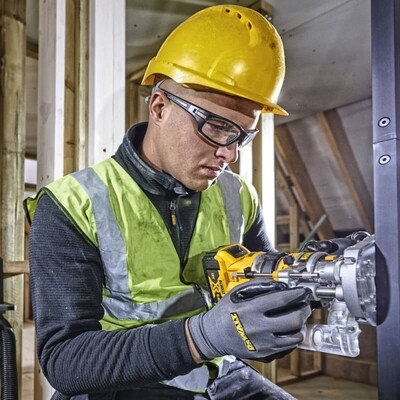 Аккумуляторный вертикальный фрезер DeWalt DCW604NT без аккумулятора фото 10