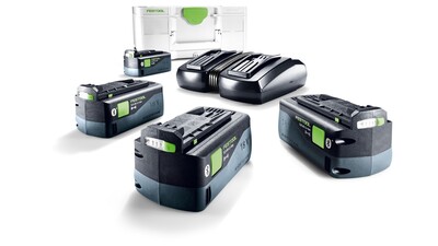 Комплект электропитания Festool SYS 18V 2x5,0/TCL 6 DUO 577707 фото 3