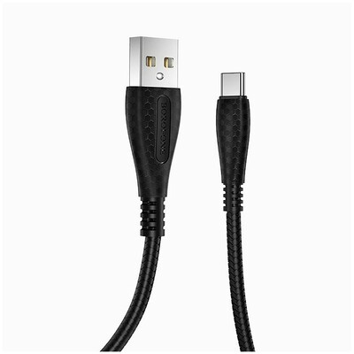 Кабель для быстрой зарядки Borofone BX38 USB-Type-C 1м Черный фото 2