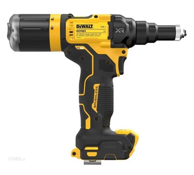 Аккумуляторный заклепочник DeWalt DCF403N 20V без аккумулятора фото 2