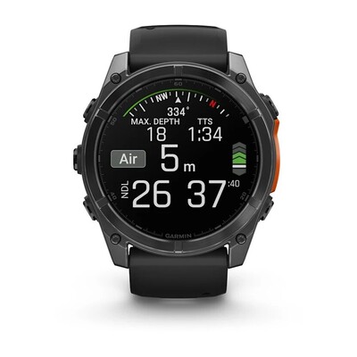 Часы Garmin Fenix 8 51mm Amoled Slate Gray 010-02905-00 фото 8