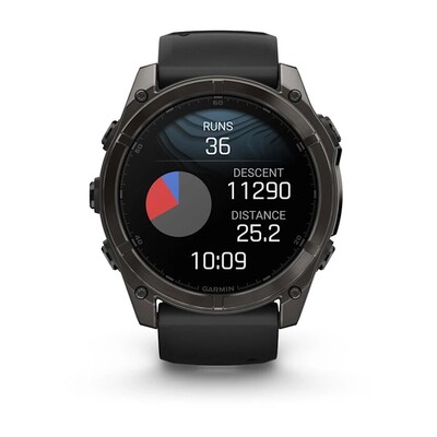 Часы Garmin Fenix 8 51mm Amoled Sapphire Titanium Carbon Gray 010-02905-21 фото 9