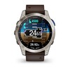 Часы Garmin D2 Mach 1 Titanium Aviator Leather Brown 010-02582-55 фото 12